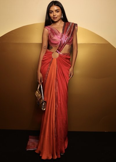 Sunset Concept Sari