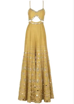 Papa Don’t Preach Yellow Junpsuit 