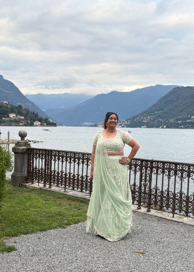 Mint and Pearl Lehenga