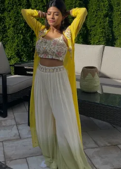 Yellow Ombre Co-Ord Set