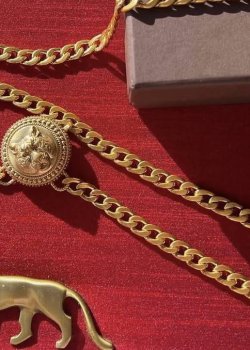 Gold Chain Belt - hover