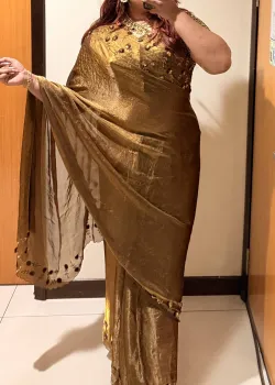Gold Sari