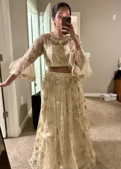 Gold Skirt Set - hover