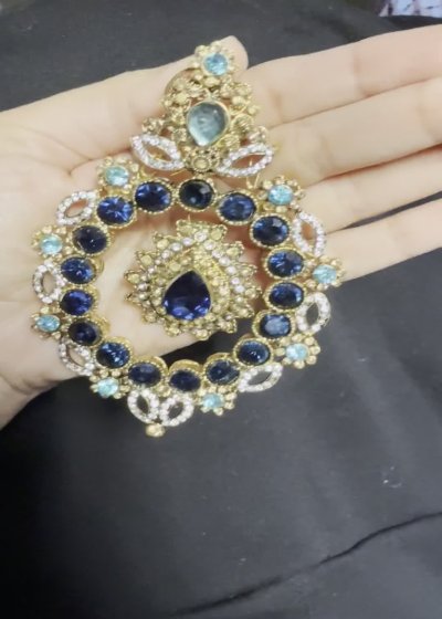 Blue and Turquoise Earring Set
