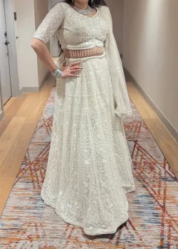 Ivory Lehenga - hover