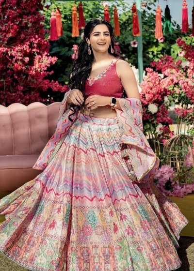 Leheriya Lehenga