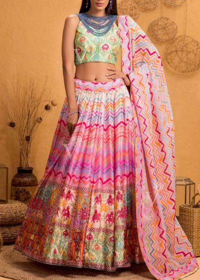 Leheriya Lehenga