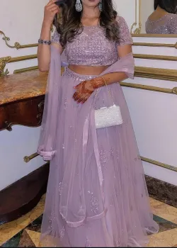 Lavender Lehenga