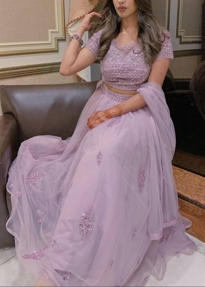 Lavender Lehenga