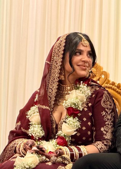 Dark Maroon Lehenga