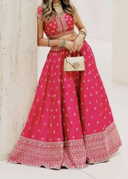 Hot Pink Lehenga