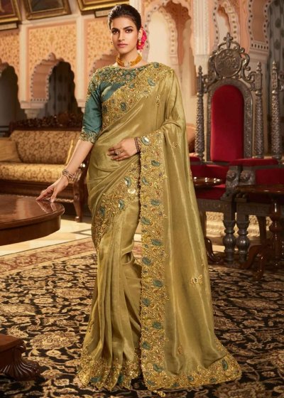 Golden Sari