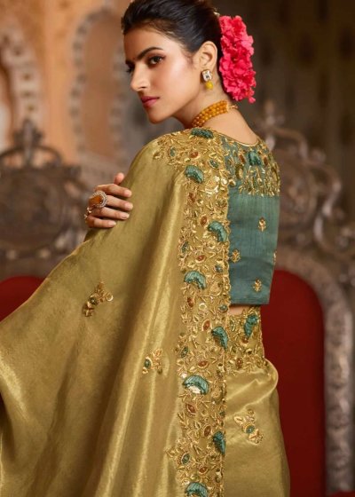 Golden Sari