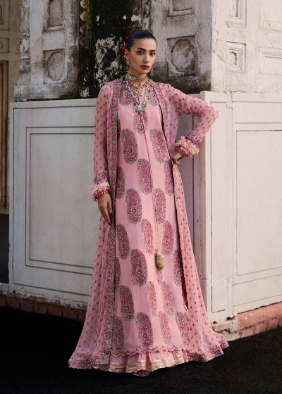 Powder Pink Sharara