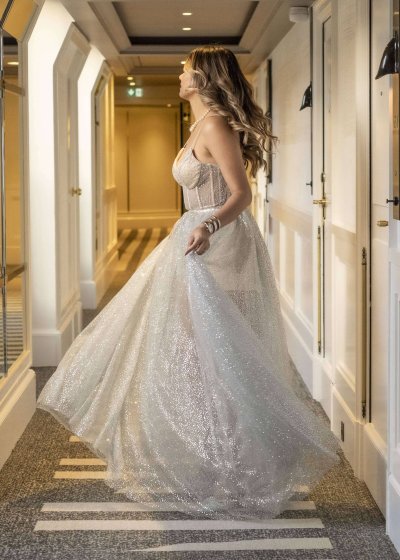 Sparkly Corset Gown