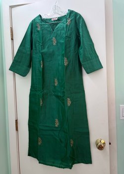 Green Kurta Top