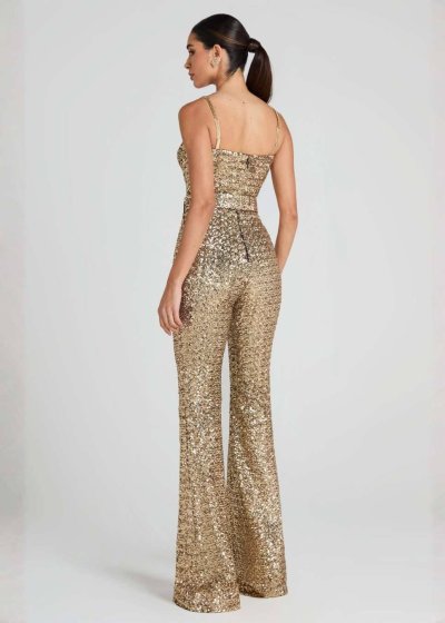 Lucinda Gold Jumpsuit