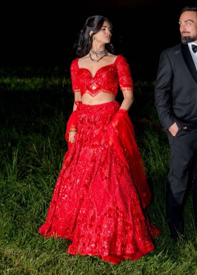 Red Bridal Lehenga 