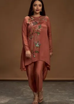 NEW Embroidered Tunic with Pants Set