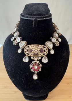Antique Purple Collar Set - hover
