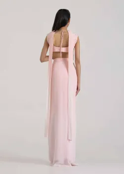 Light Pink Y2K Lehenga  - hover