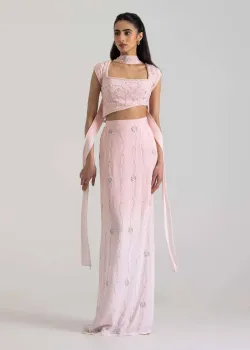 Light Pink Y2K Lehenga 