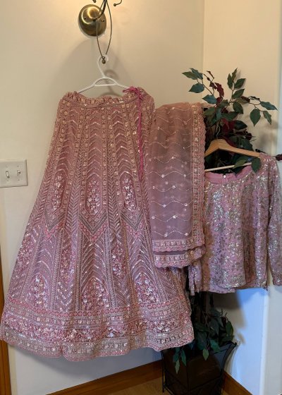 Pink Lehenga Choli