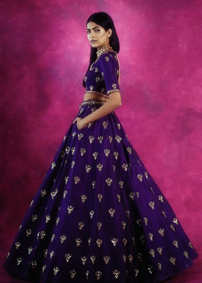 Royal Purple Lehenga