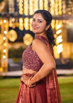 Mauve Lehenga
