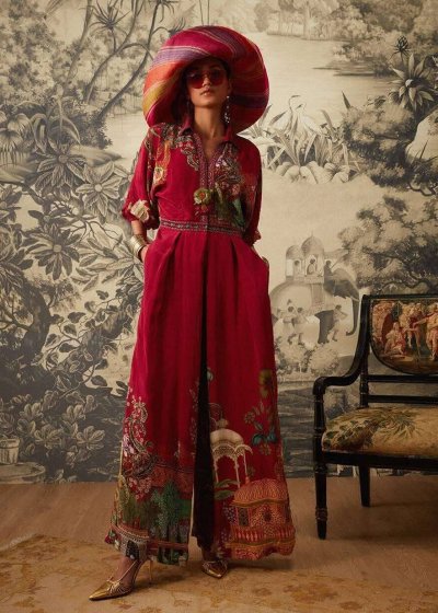 Magenta Jumpsuit