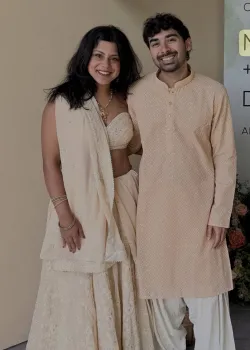 Cream Strapless Lehenga - hover