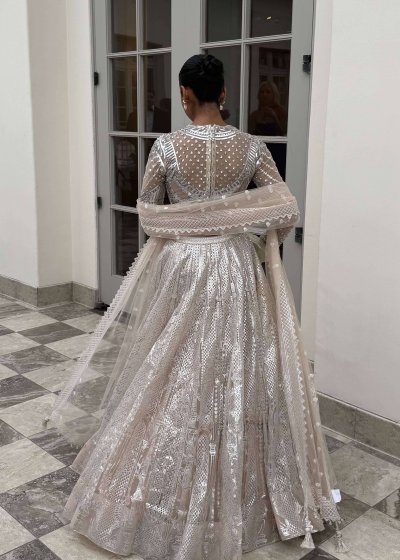 Silver Lehenga 