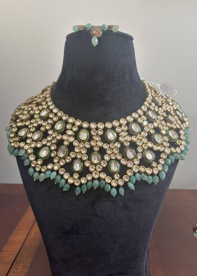 Grand Polki Kundan Heritage Bridal Set