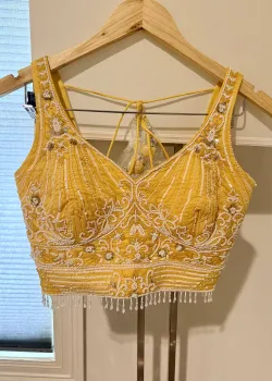 Canary Yellow Sharara Set - hover