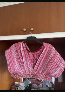 Pink Lightweight Lehenga - hover