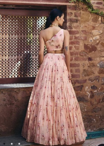 Pink Rose Lehenga