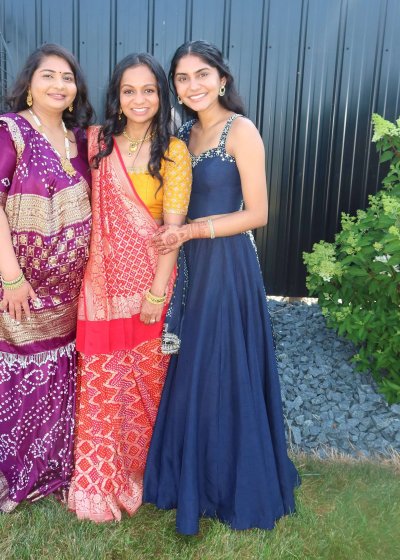 Navy Embellished Lehenga