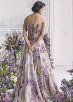 Elanor Embroidered Lehenga - hover
