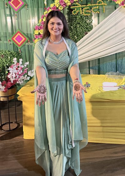 Sage Green Sequin Co-Ord Set