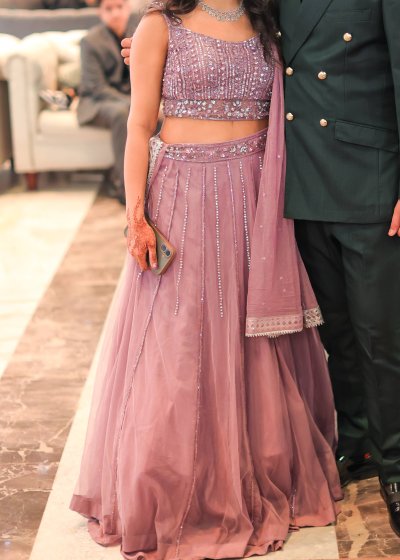 Lilac Lehenga