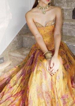 Disha Corset Gown - hover