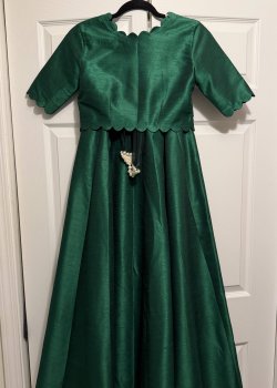 Emerald Green Skirt Set - hover