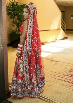 Red Bridal Lehenga
