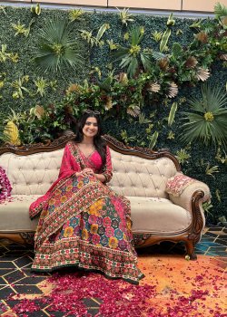 Pink Patola Print Lehenga