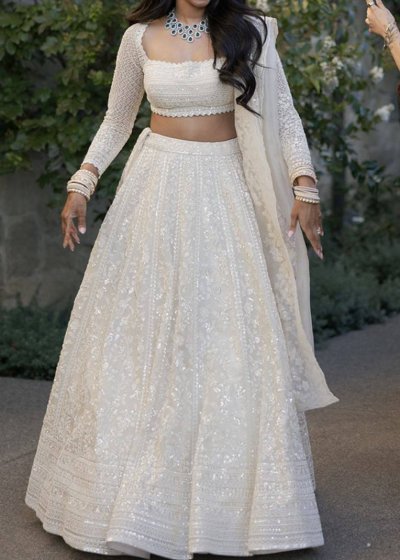 Ivory Bridal Lehenga