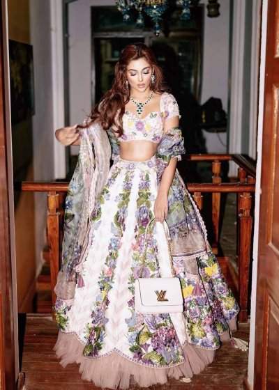 Allover Floral Lehenga