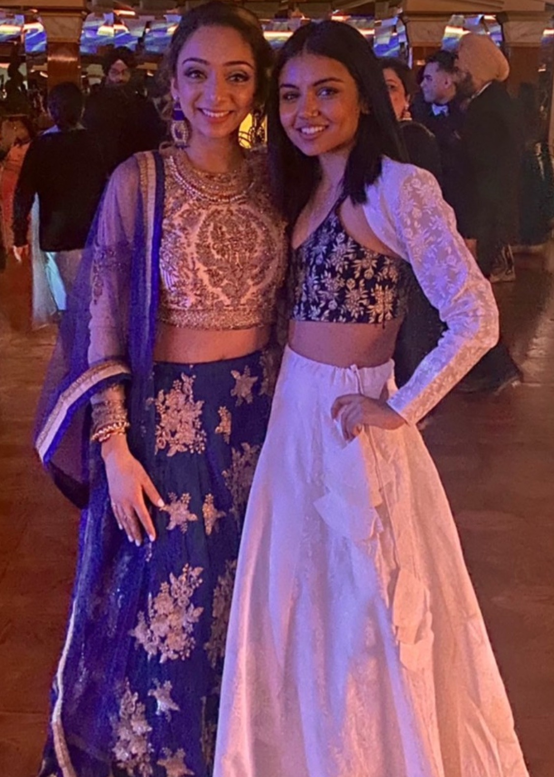 White Shrug Lehenga Image - 2