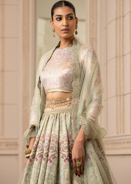 Tarun Tahiliani Printed Lehenga Image - 1