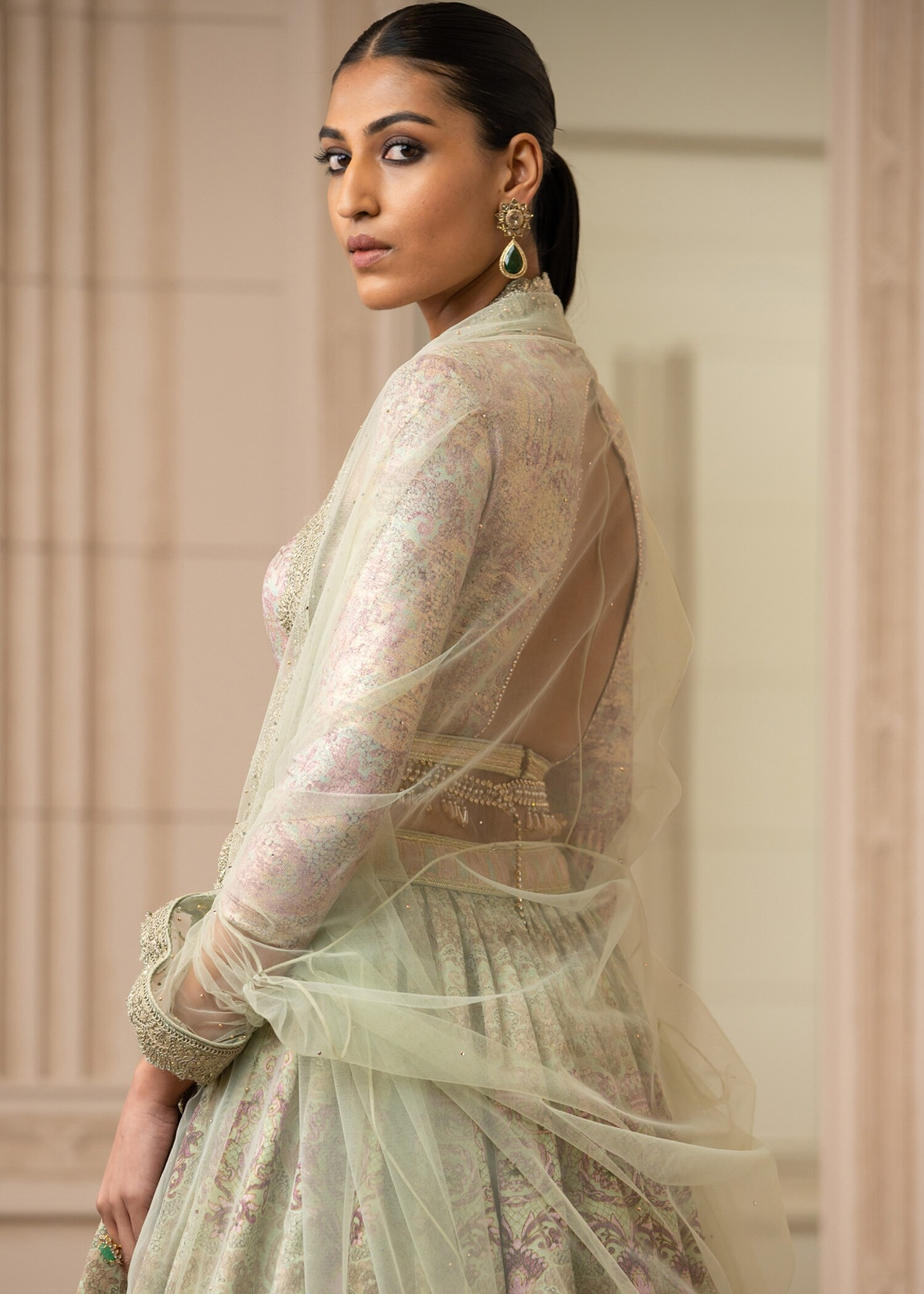 Tarun Tahiliani Printed Lehenga Image - 2