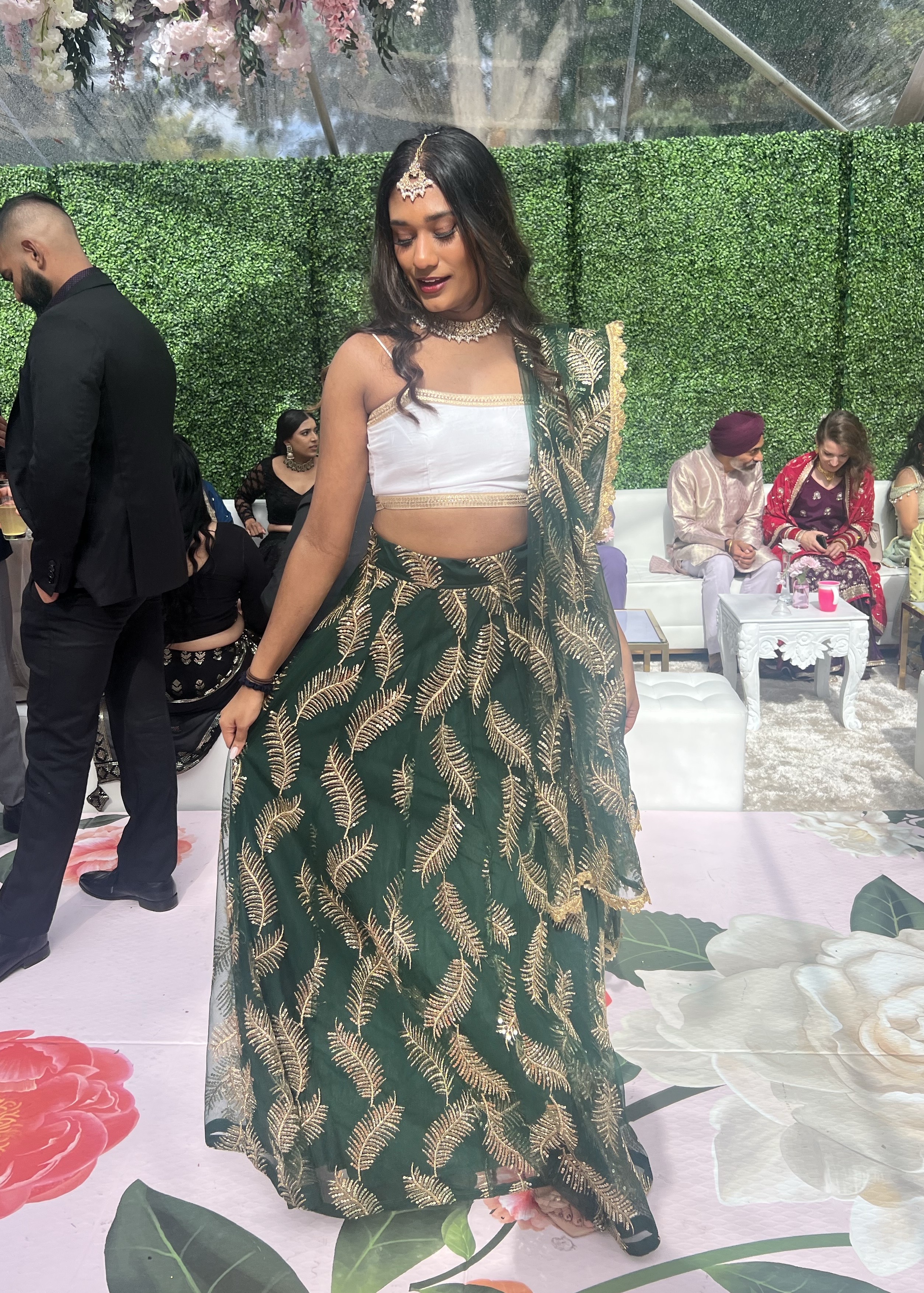 Green Leaf Skirt Image - 0